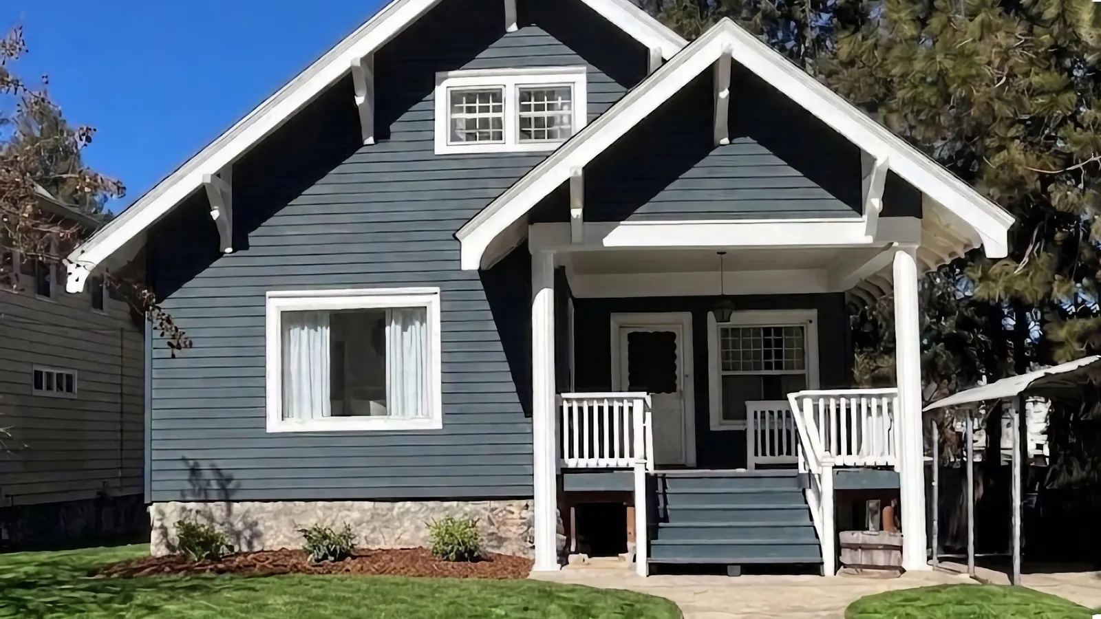 Manito Bungalow — restored 1911 craftsman exterior